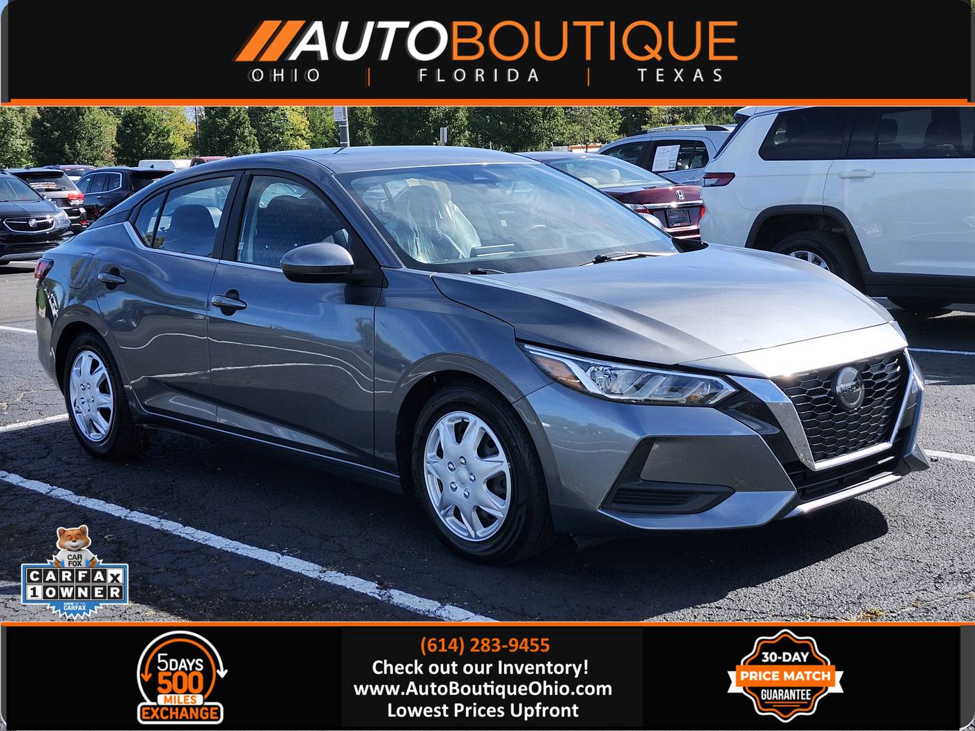 2021 Nissan Sentra S — Sedan — 106,454 mi — Columbus, OH