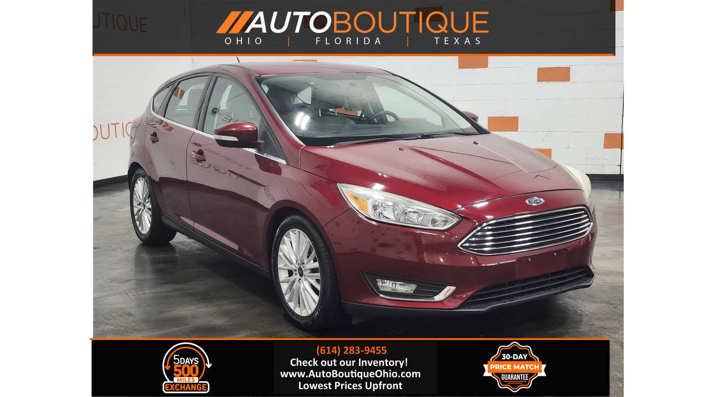 2016 Ford Focus Titanium — Hatchback — 74,376 mi — Columbus, OH