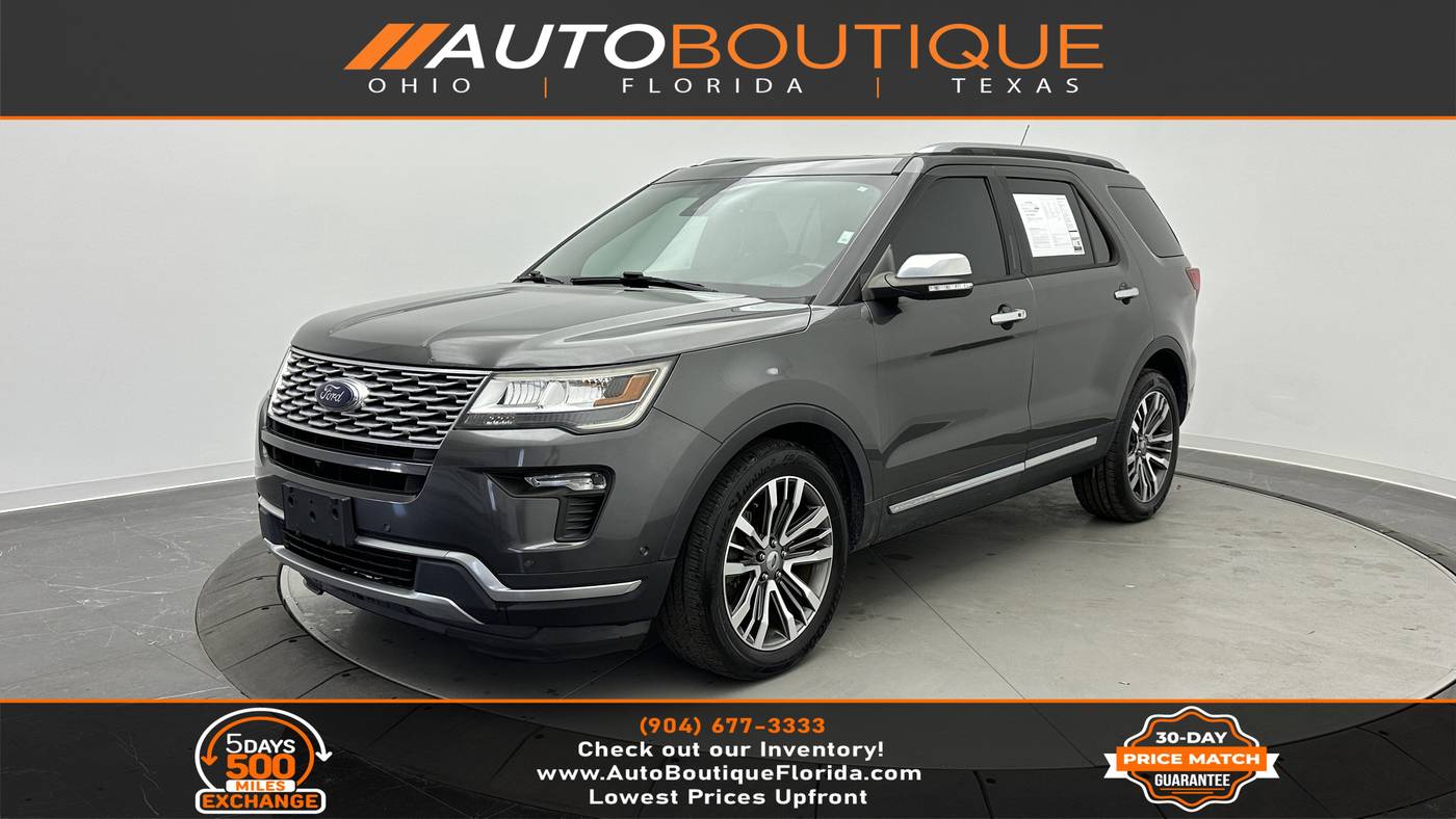 2018 Ford Explorer Platinum — SUV — 89,679 mi — Jacksonville, FL