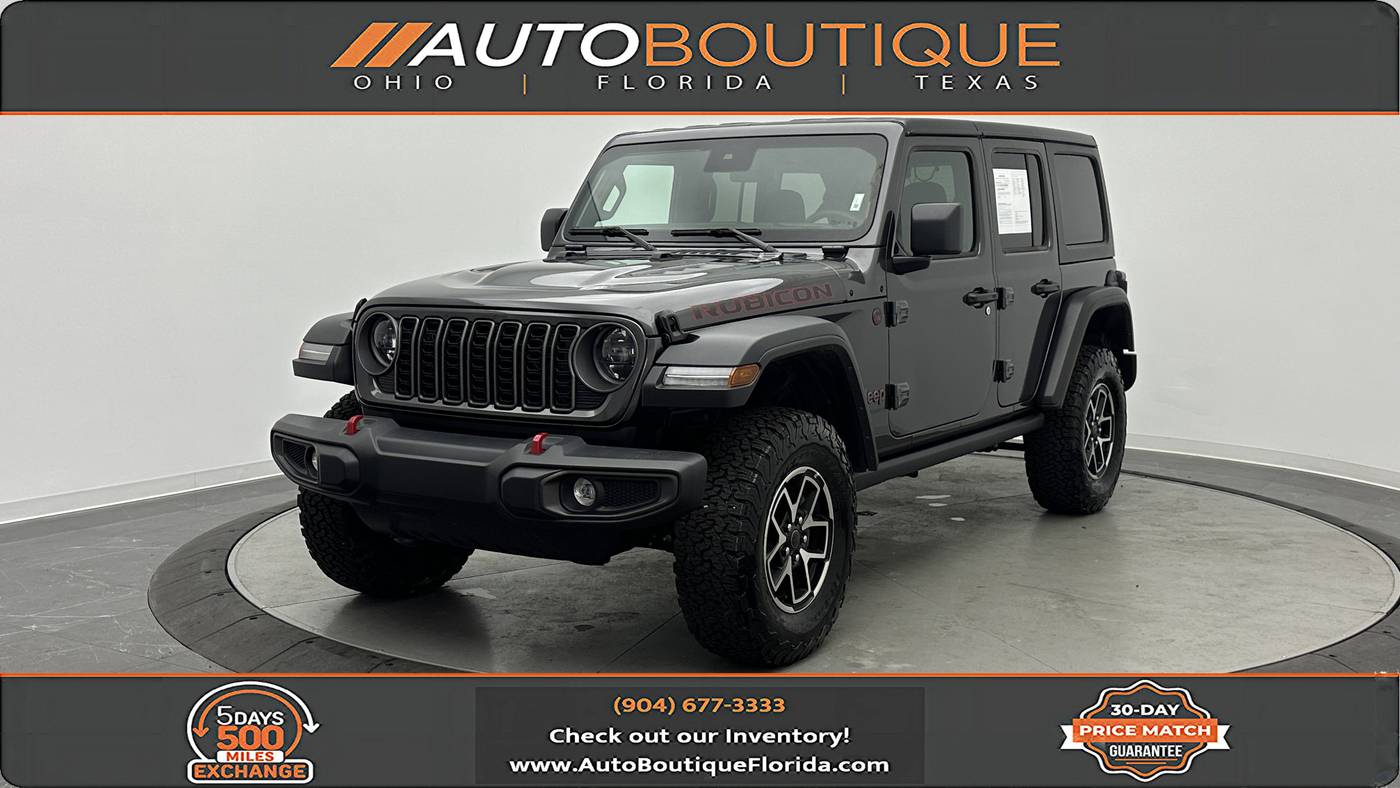 2025 Jeep Wrangler Rubicon — SUV — 7,824 mi — Jacksonville, FL