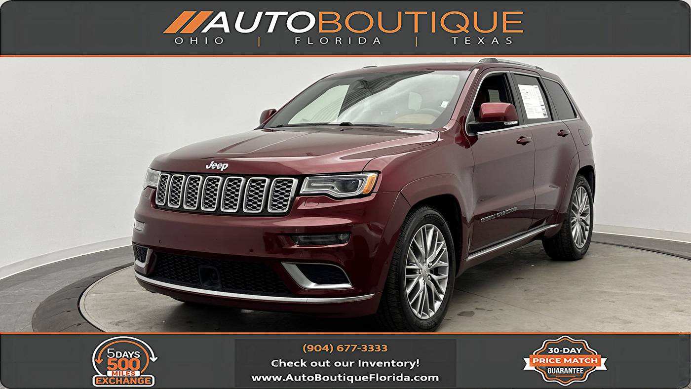 2018 Jeep Grand Cherokee Summit