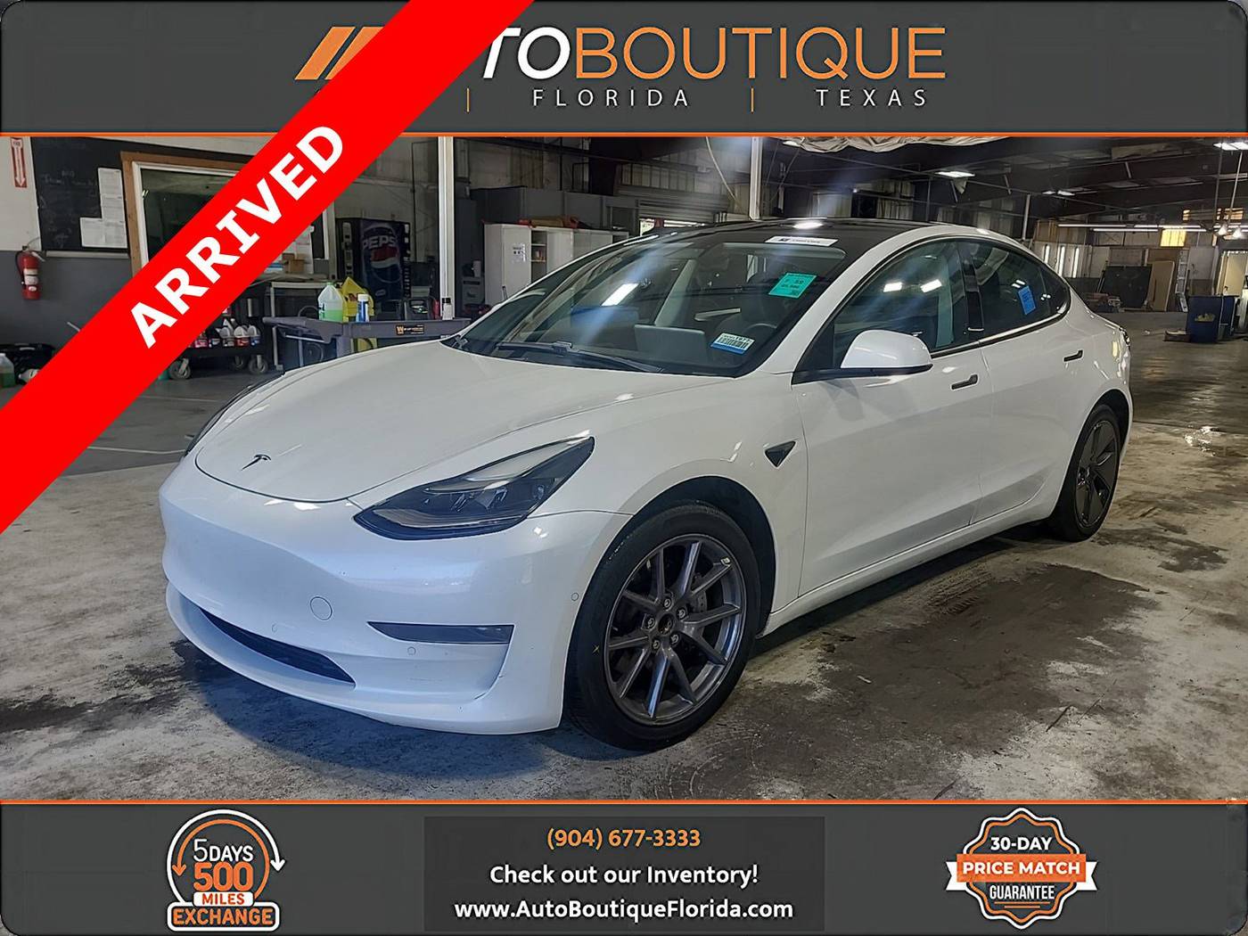 2021 Tesla Model 3 Standard Range Plus — Sedan — 69,880 mi — Jacksonville, FL