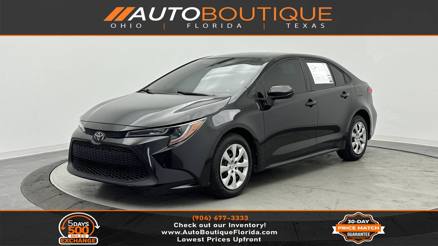 2020 Toyota Corolla LE — Sedan — 95,239 mi — Jacksonville, FL