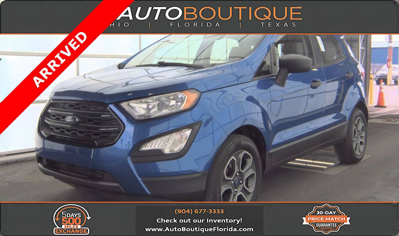 2020 Ford EcoSport S — SUV — 74,776 mi — Jacksonville, FL