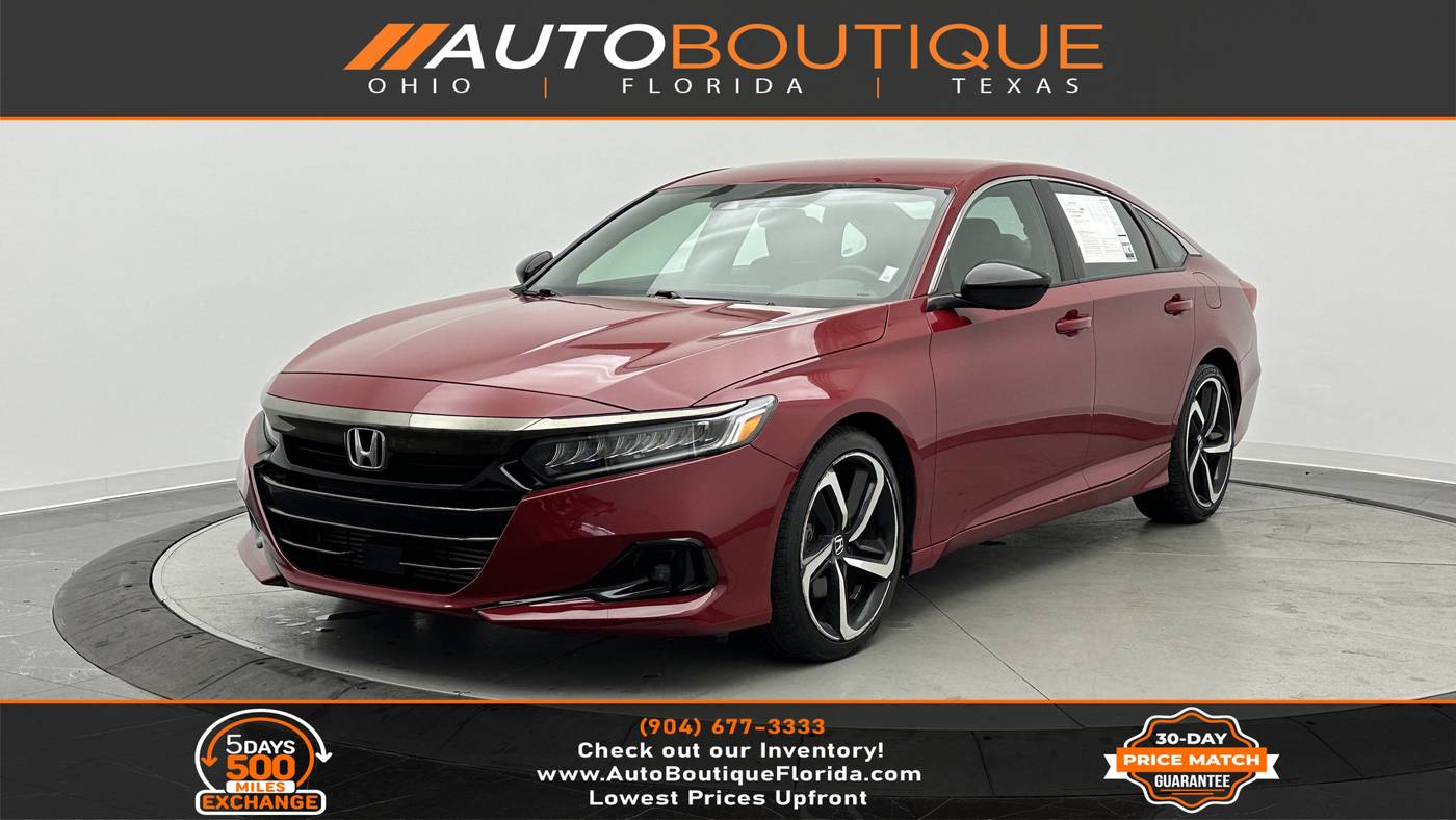 2021 Honda Accord Sport — Sedan — 55,914 mi — Jacksonville, FL