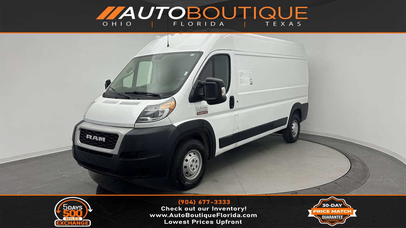 2021 Ram ProMaster Cargo Van 2500 — Cargo Van — 60,751 mi — Jacksonville, FL