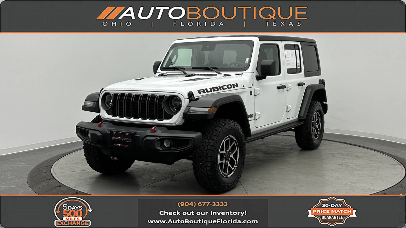 2025 Jeep Wrangler Rubicon — SUV — 12,175 mi — Jacksonville, FL