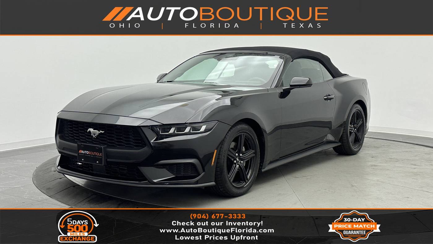 2024 Ford Mustang EcoBoost — Convertible — 32,778 mi — Jacksonville, FL