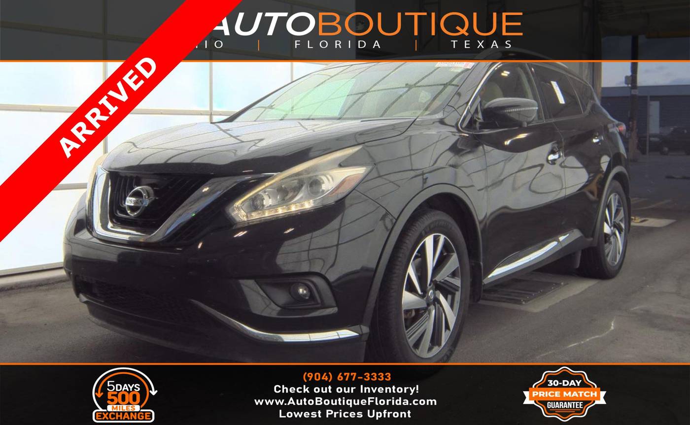 2017 Nissan Murano Platinum — SUV — 89,517 mi — Jacksonville, FL