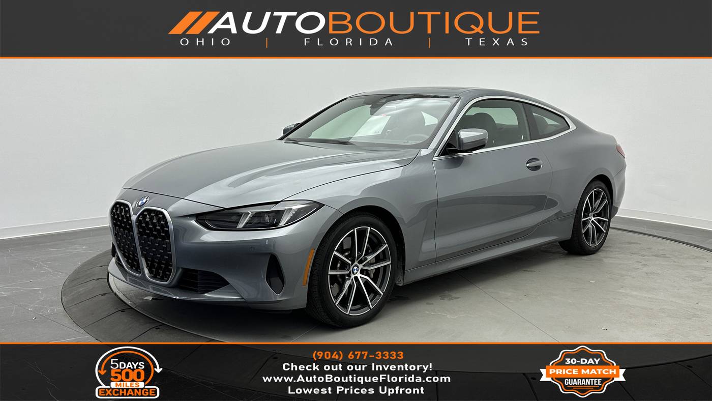 2025 BMW 4 Series 430i — Coupe — 8,255 mi — Jacksonville, FL