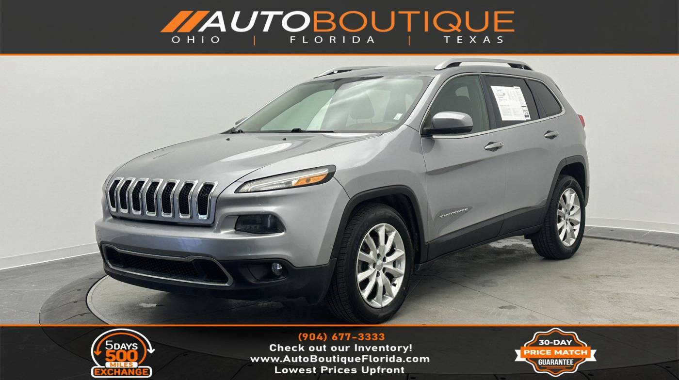 2017 Jeep Cherokee Limited — SUV — 88,928 mi — Jacksonville, FL