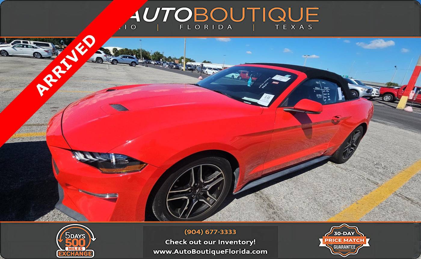 2018 Ford Mustang EcoBoost Premium — Convertible — 74,380 mi — Jacksonville, FL