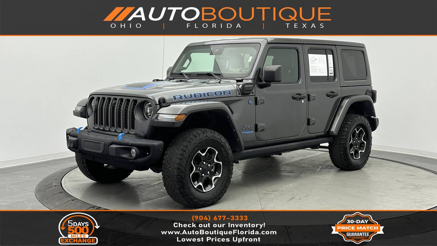 2022 Jeep Wrangler Rubicon 4xe — SUV — 56,910 mi — Jacksonville, FL