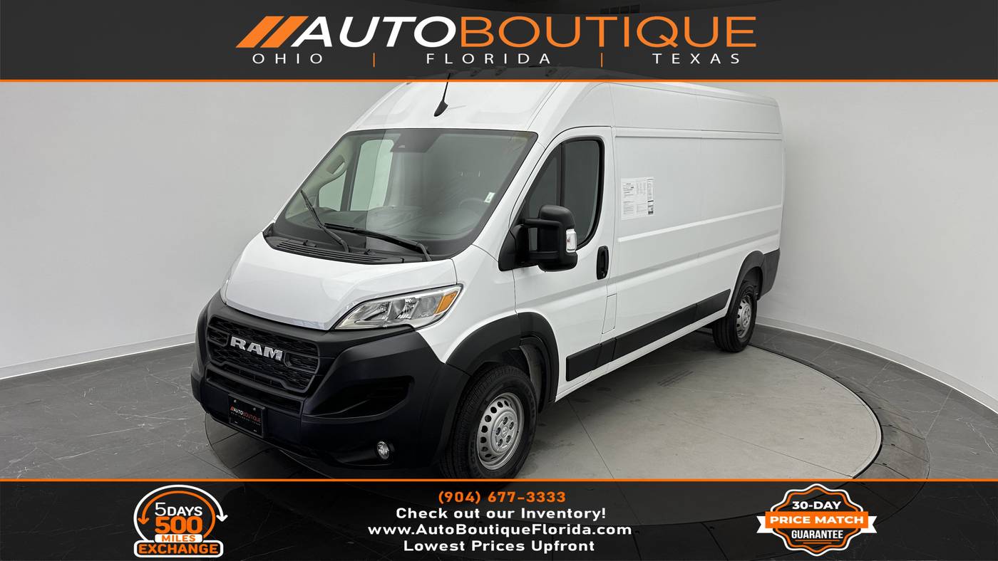 2024 Ram ProMaster Cargo Van Tradesman 2500 — Cargo Van — 6,023 mi — Jacksonville, FL