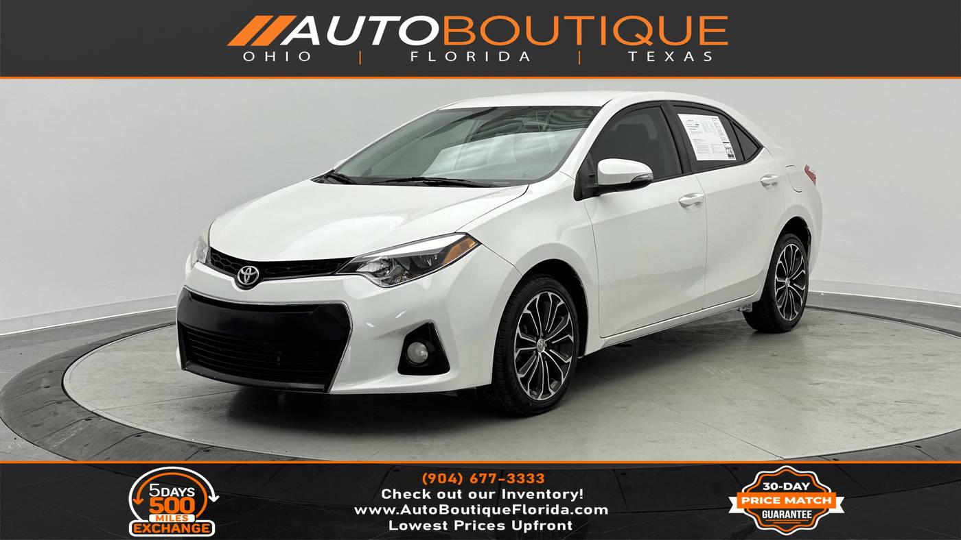 2015 Toyota Corolla S Plus — Sedan — 119,395 mi — Jacksonville, FL