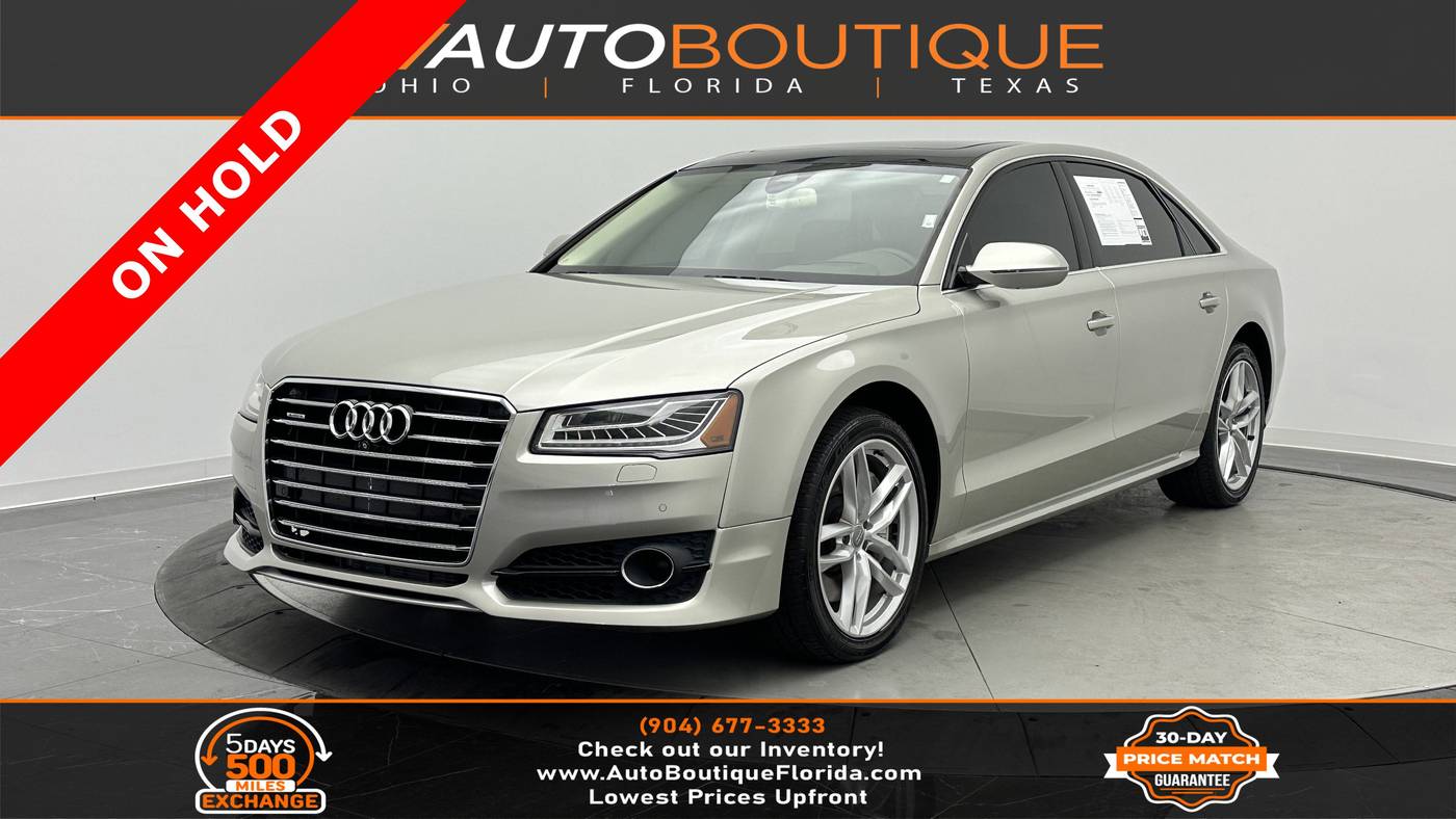 2017 Audi A8 3.0S — Sedan — 56,836 mi — Jacksonville, FL