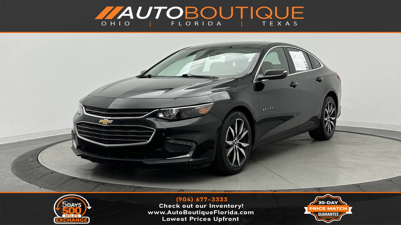2017 Chevrolet Malibu LT — Sedan — 77,443 mi — Jacksonville, FL