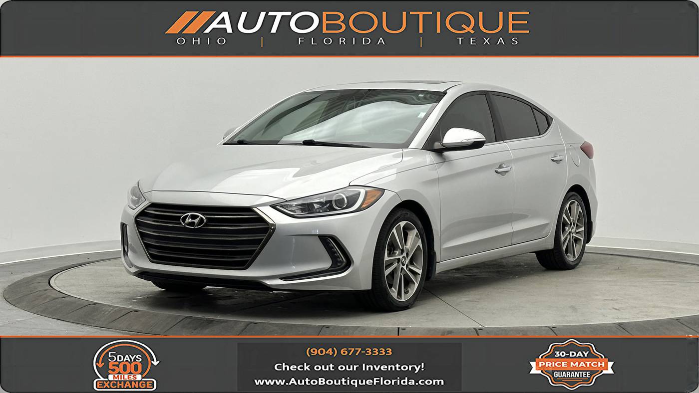 2017 Hyundai Elantra Limited — Sedan — 87,003 mi — Jacksonville, FL