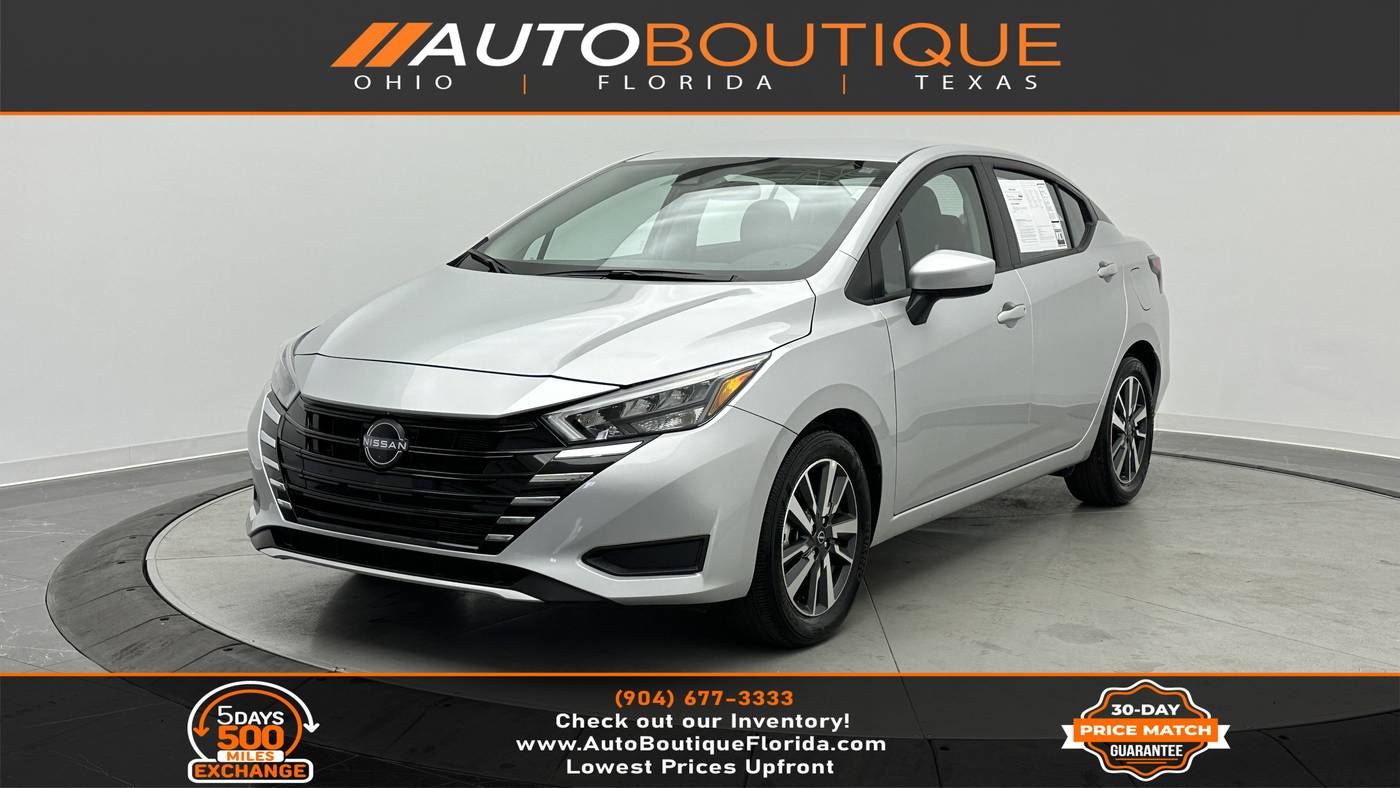 2025 Nissan Versa SV — Sedan — 4,095 mi — Jacksonville, FL