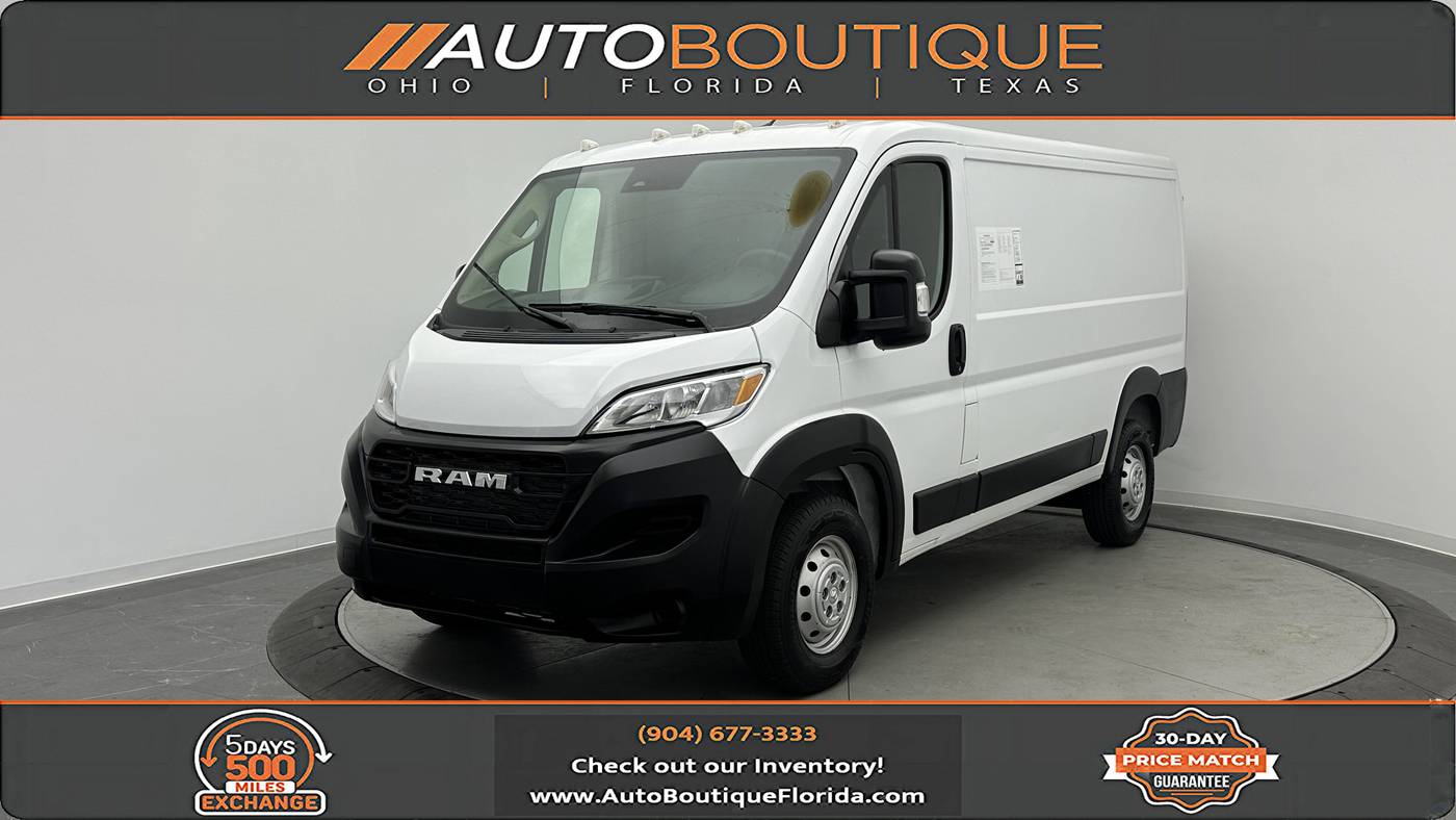 2023 Ram ProMaster Cargo Van 2500 — Cargo Van — 7,497 mi — Jacksonville, FL