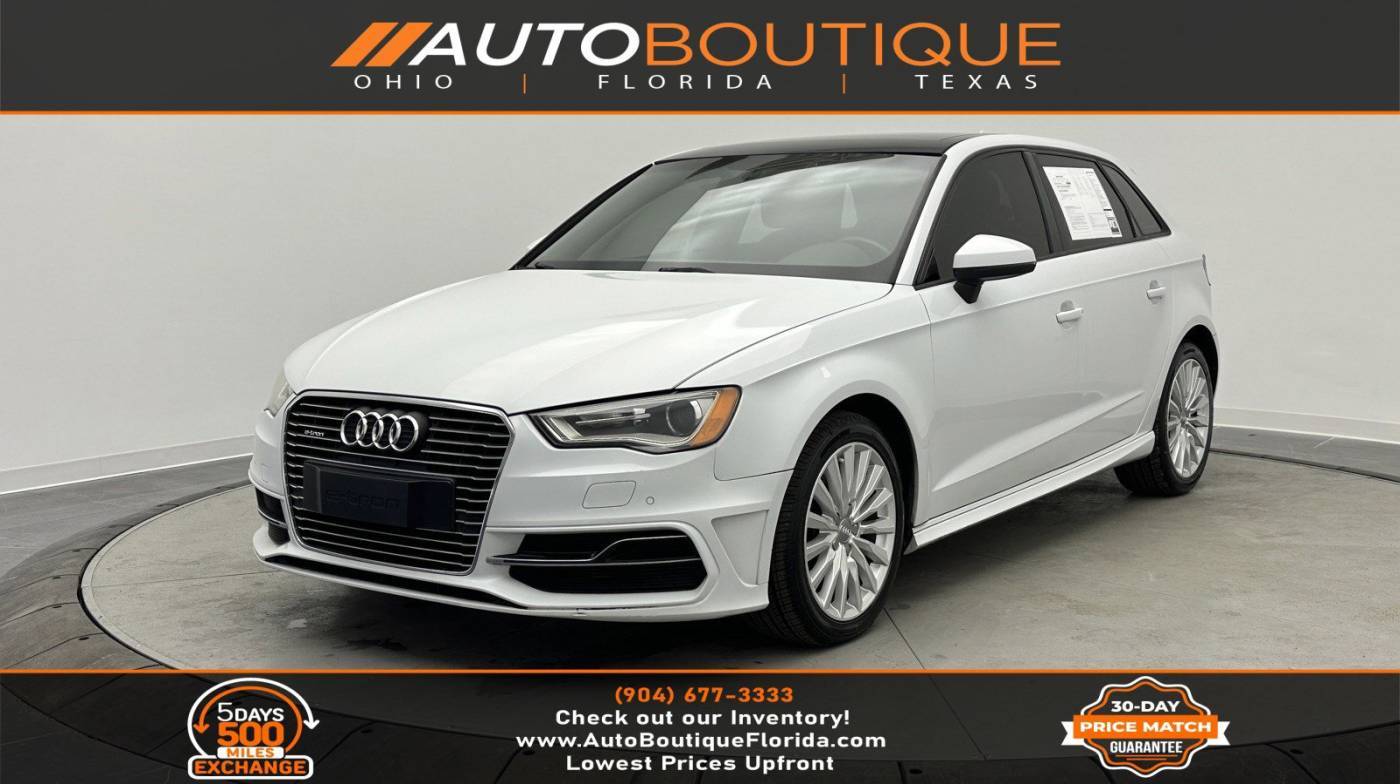 2016 Audi A3 e-tron Premium — Hatchback — 123,533 mi — Jacksonville, FL