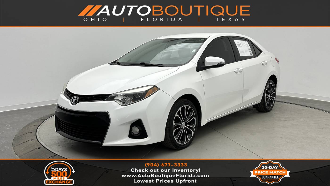 2014 Toyota Corolla S Plus — Sedan — 118,067 mi — Jacksonville, FL