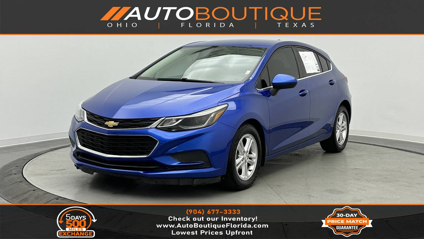 2018 Chevrolet Cruze LT — Hatchback — 64,562 mi — Jacksonville, FL