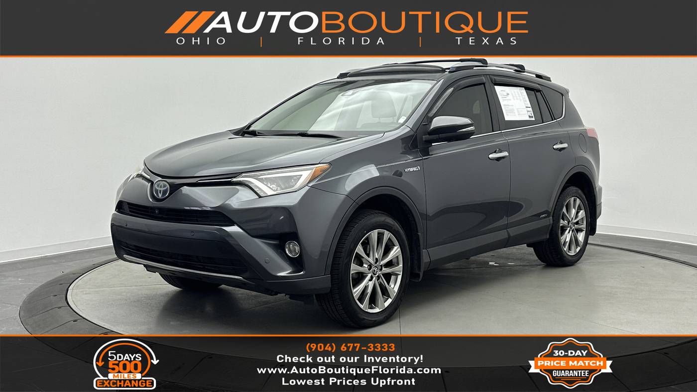 2017 Toyota RAV4 Hybrid Limited — SUV — 122,829 mi — Jacksonville, FL