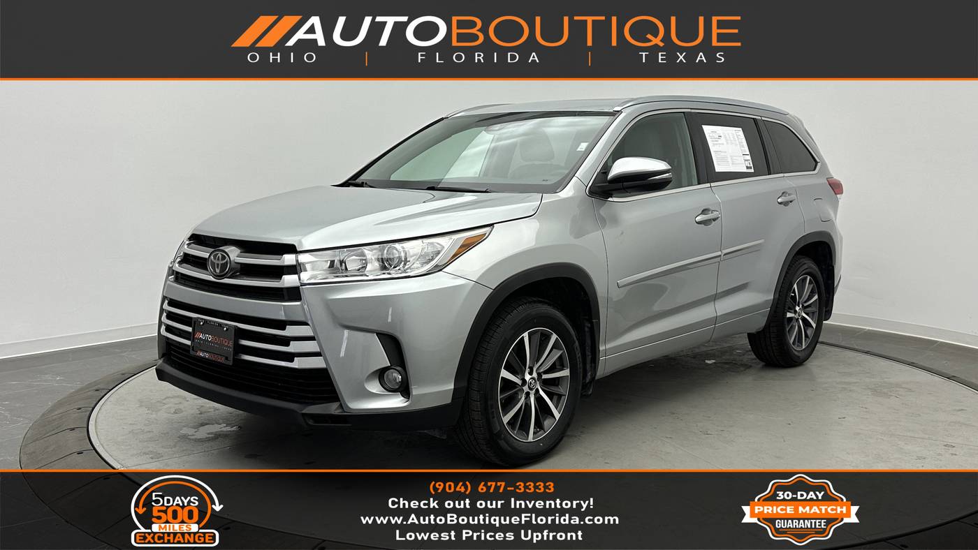 2018 Toyota Highlander XLE — SUV — 92,475 mi — Jacksonville, FL