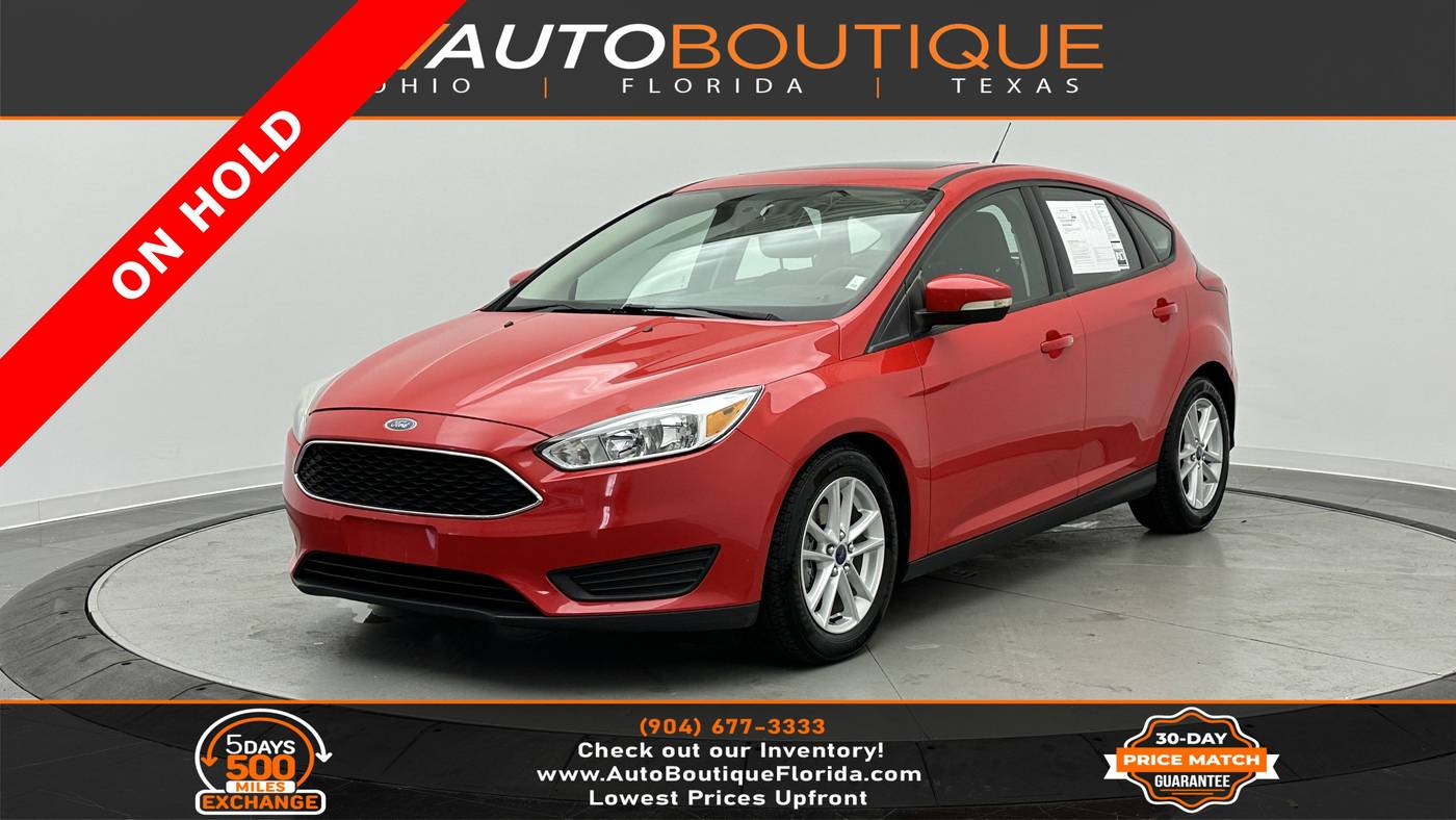 2016 Ford Focus SE — Hatchback — 86,237 mi — Jacksonville, FL