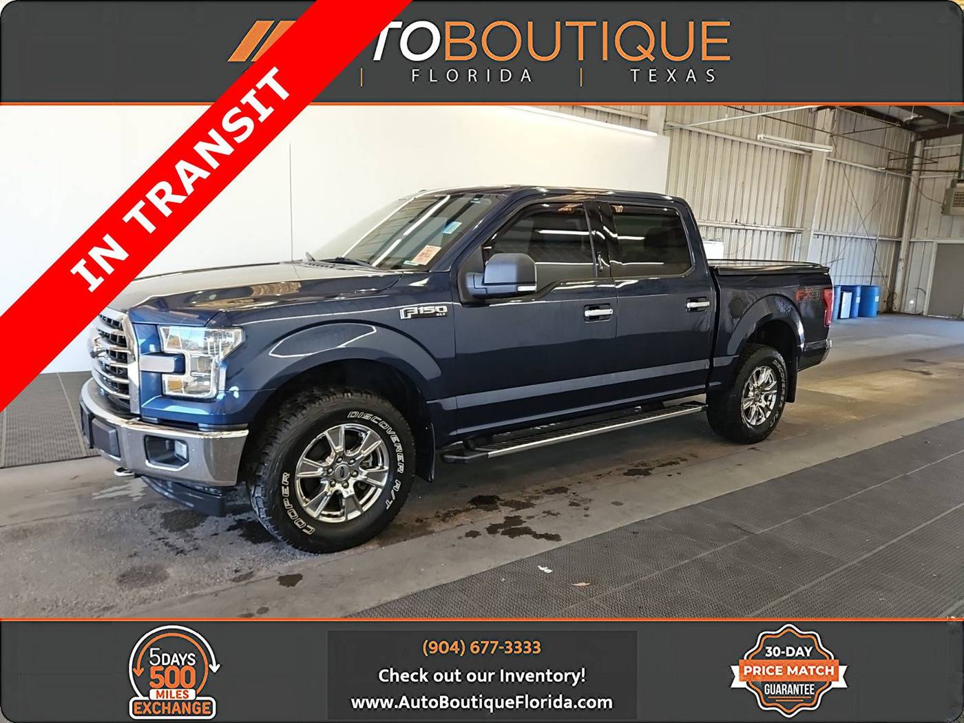 2017 Ford F-150 XLT — Pickup Truck — 105,213 mi — Jacksonville, FL