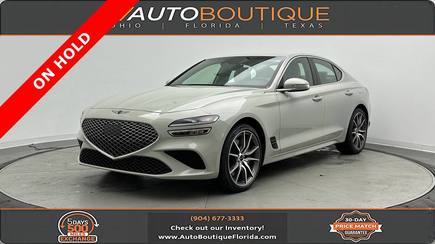 2025 Genesis G70 2.5T — Sedan — 12,959 mi — Jacksonville, FL