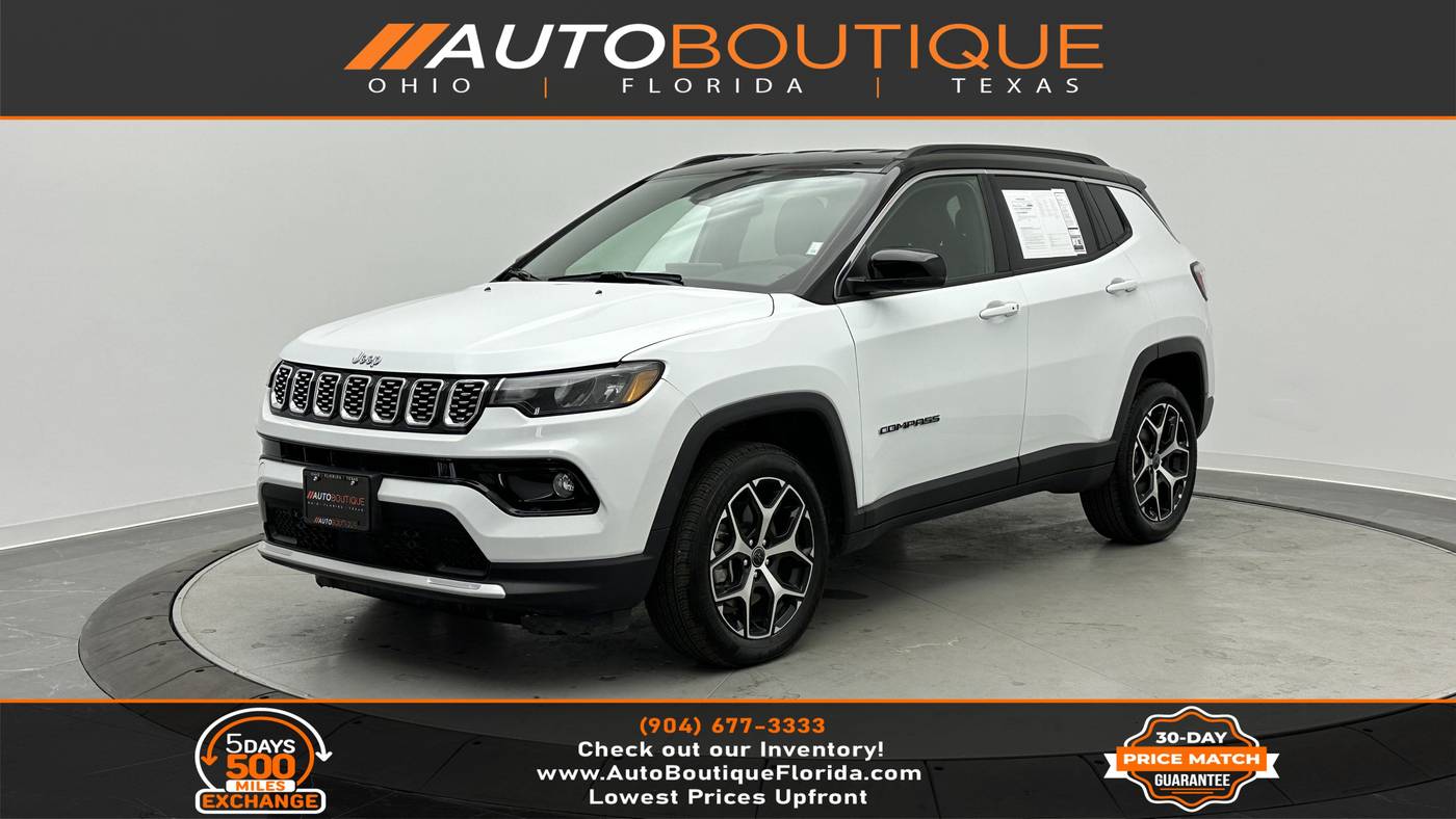 2025 Jeep Compass Limited — SUV — 972 mi — Jacksonville, FL