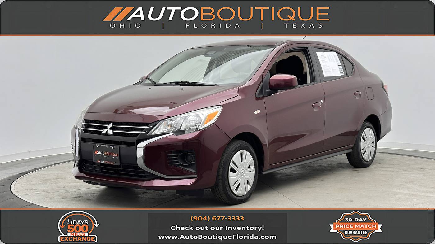 2022 Mitsubishi Mirage LE — Sedan — 23,493 mi — Jacksonville, FL