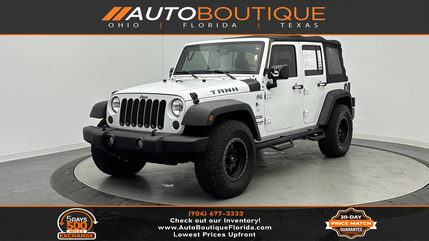 2015 Jeep Wrangler Sport — SUV — 82,133 mi — Jacksonville, FL