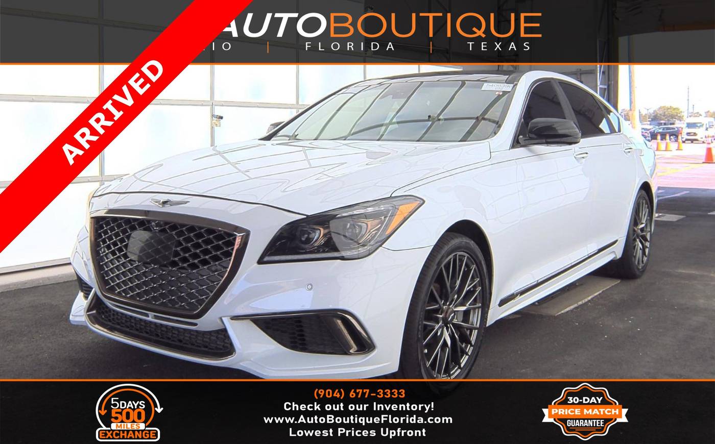 2018 Genesis G80 3.3T Sport — Sedan — 80,336 mi — Jacksonville, FL