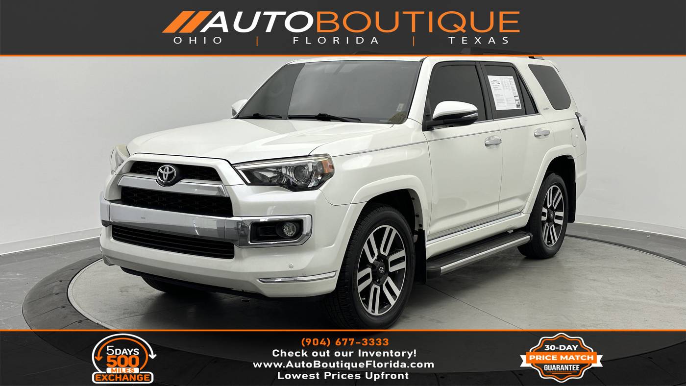 2017 Toyota 4Runner Limited — SUV — 131,982 mi — Jacksonville, FL