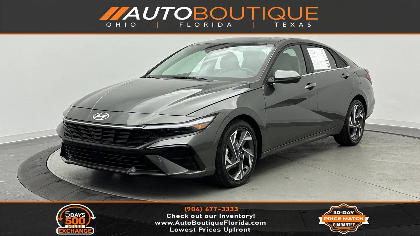 2025 Hyundai Elantra Limited — Sedan — 7,762 mi — Jacksonville, FL
