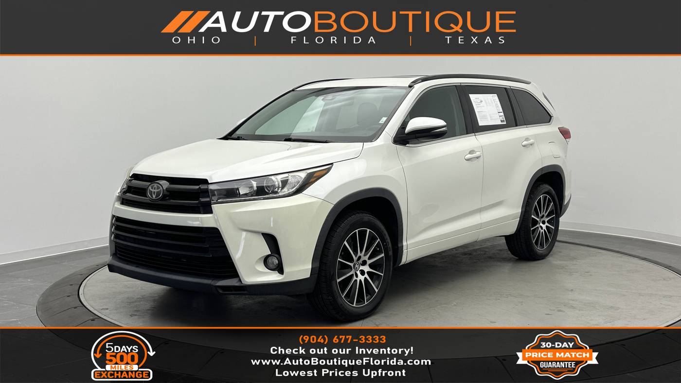 2018 Toyota Highlander SE V6 — SUV — 105,194 mi — Jacksonville, FL