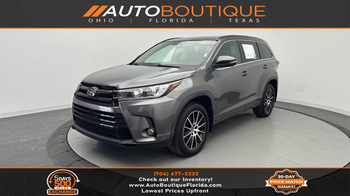 2017 Toyota Highlander SE V6 — SUV — 33,873 mi — Jacksonville, FL