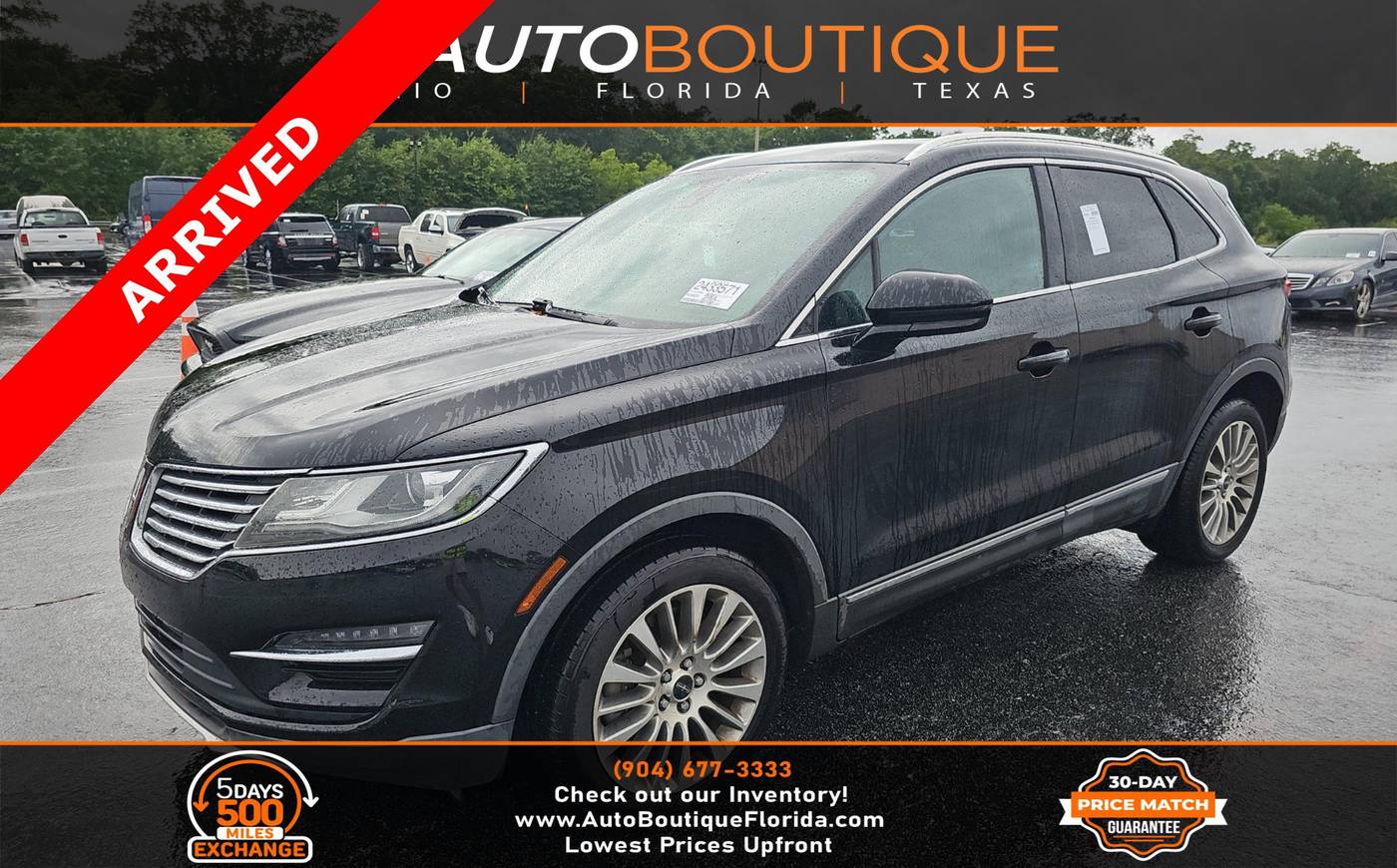2017 Lincoln MKC Reserve — SUV — 76,953 mi — Jacksonville, FL