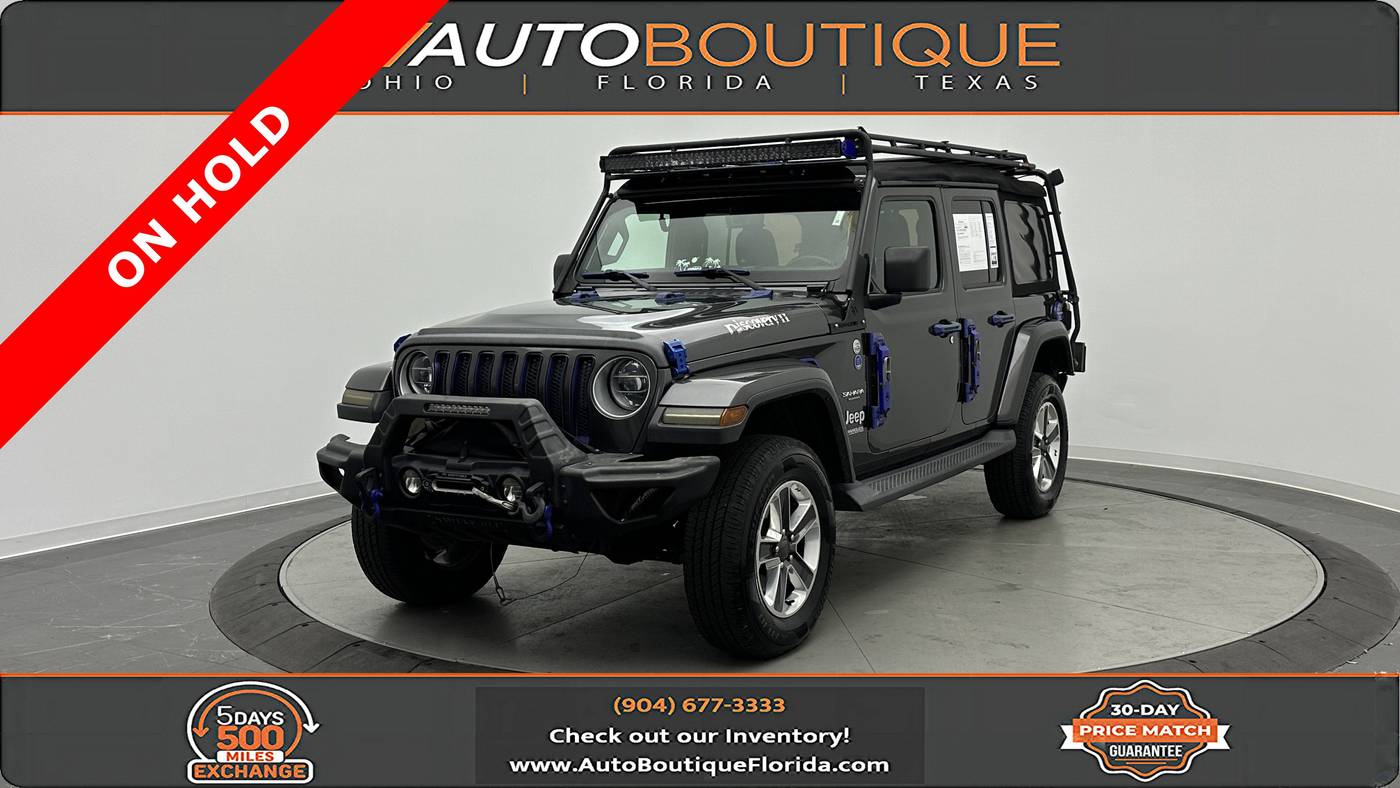 2018 Jeep Wrangler Sahara — SUV — 73,151 mi — Jacksonville, FL