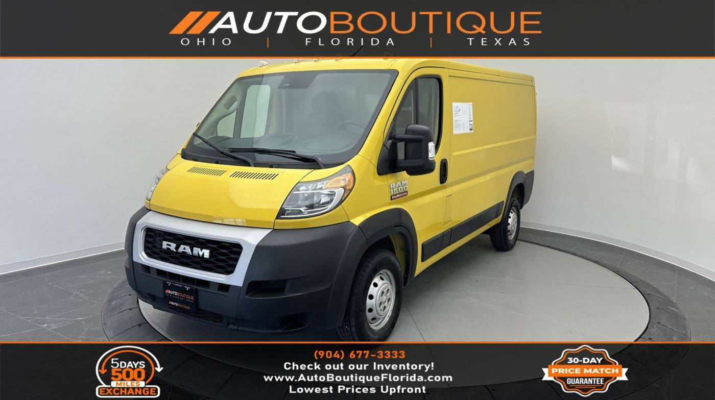 2022 Ram ProMaster Cargo Van 1500 — Cargo Van — 61,562 mi — Jacksonville, FL