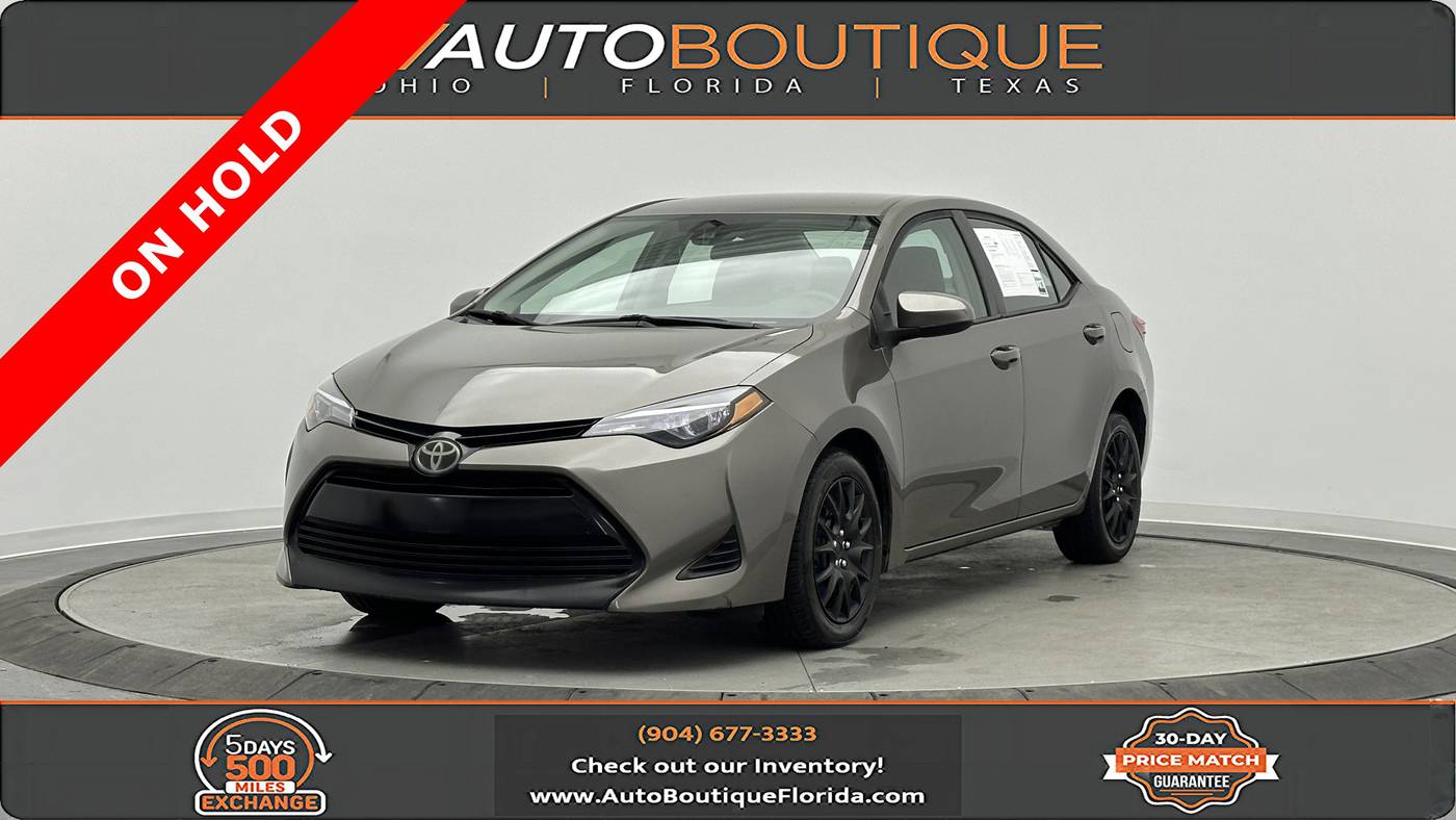 2019 Toyota Corolla LE — Sedan — 88,526 mi — Jacksonville, FL