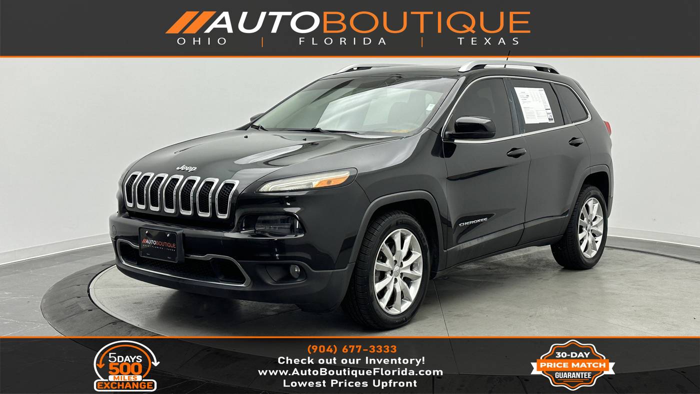 2015 Jeep Cherokee Limited — SUV — 91,705 mi — Jacksonville, FL