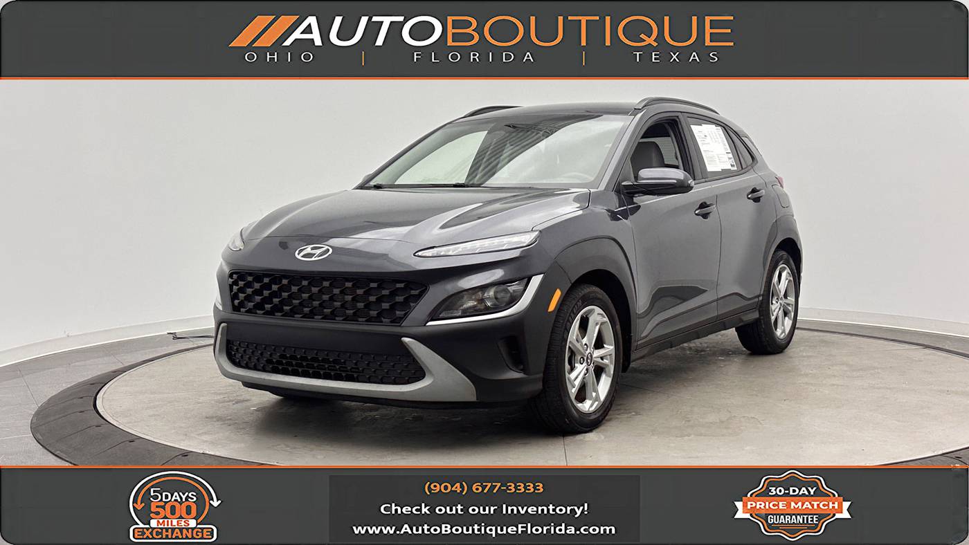 2022 Hyundai Kona SEL — SUV — 58,079 mi — Jacksonville, FL