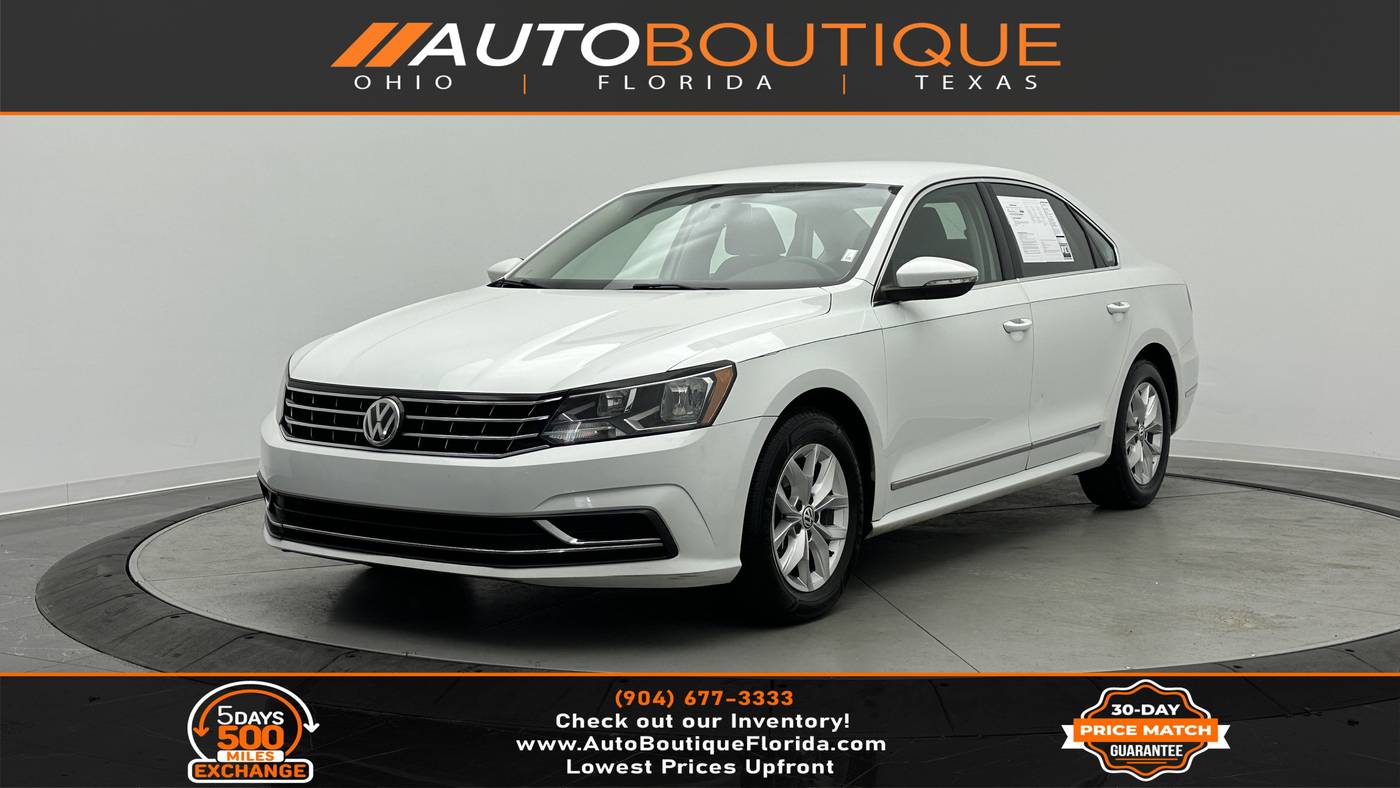 2017 Volkswagen Passat 1.8T S — Sedan — 68,924 mi — Jacksonville, FL
