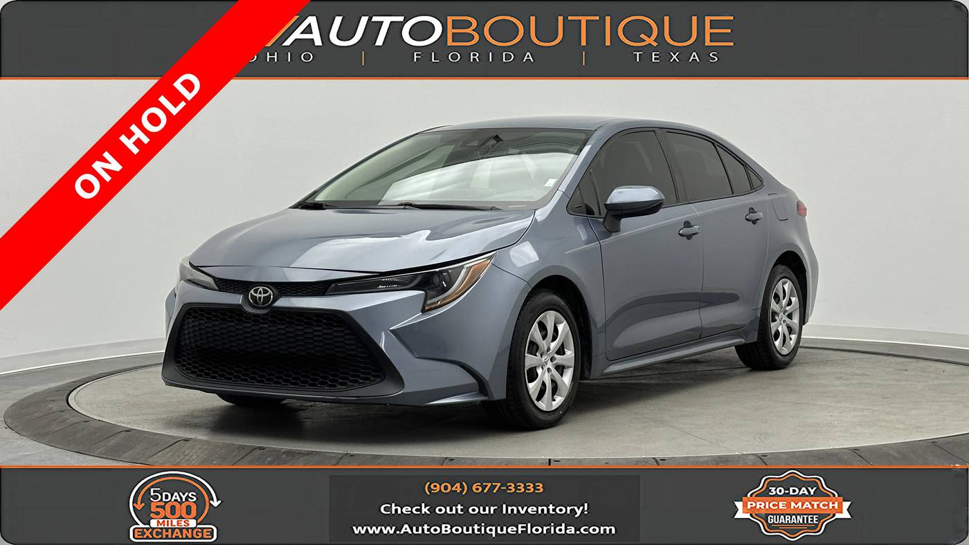 2021 Toyota Corolla LE — Sedan — 83,335 mi — Jacksonville, FL