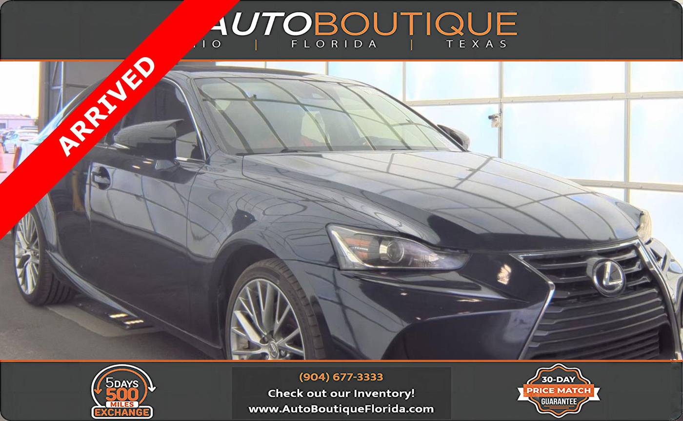 2017 Lexus IS IS 300 — Sedan — 70,610 mi — Jacksonville, FL
