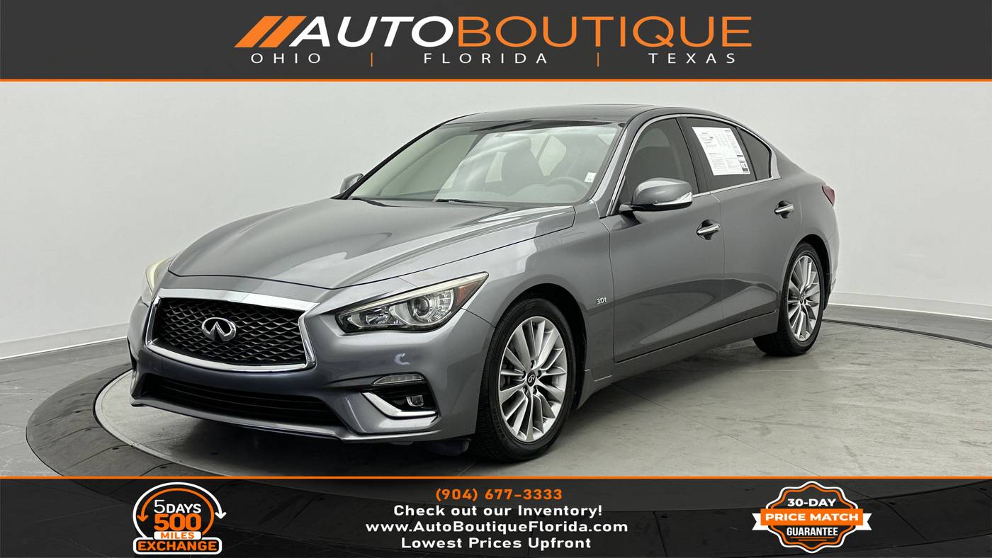 2018 INFINITI Q50 3.0t LUXE — Sedan — 76,636 mi — Jacksonville, FL